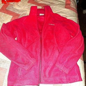 Womens Columbia zip up